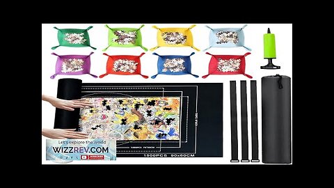 Napzy Puzzle mat 1500PCS Puzzle Matt Rollup Puzzle Saver for Jigsaw Roll Review