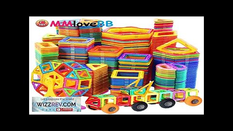 Magnets Toys for Kids Big Size Plus Magnetic Blocks for Children Designer Review