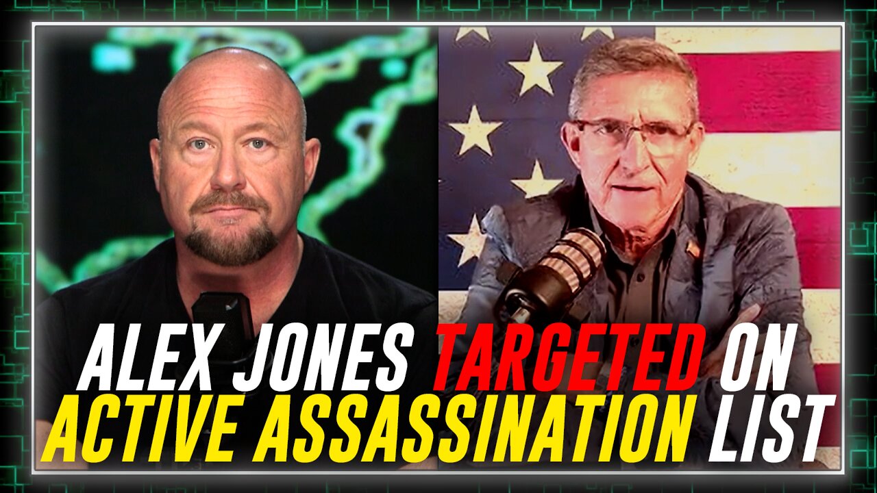 Alex Jones Is On An Active Assassination List By Ukrainian-Linked Individuals