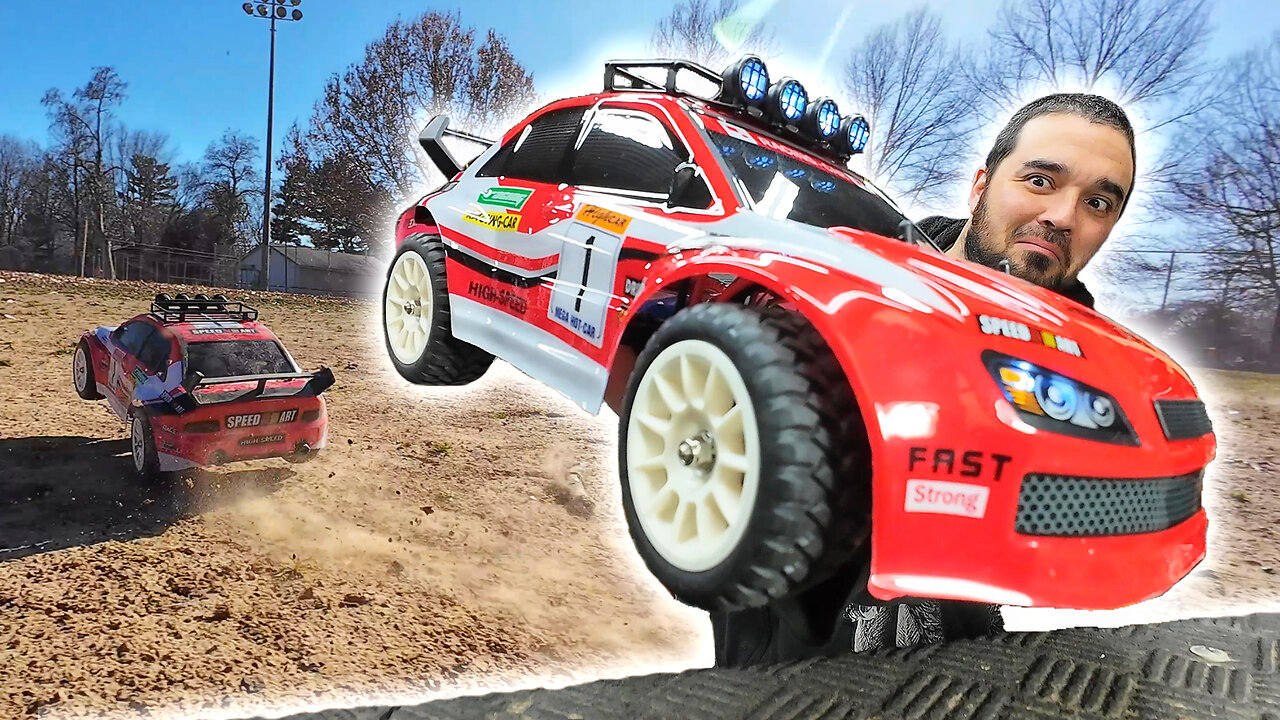 I Made An EXCELLENT RC Rally Car From A Cheap One