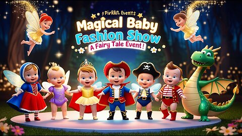 "Magical Baby Fashion Show: A Fairy Tale Event! ❤️"