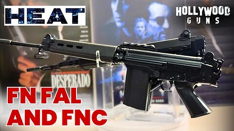 The two FN movie guns from Heat: FAL and FNC