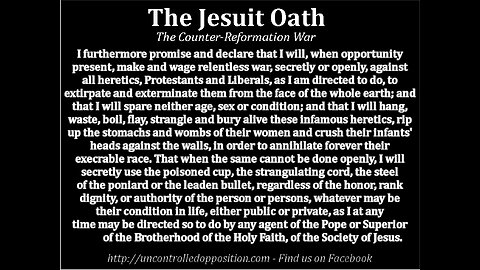 A light on the Jesuits.