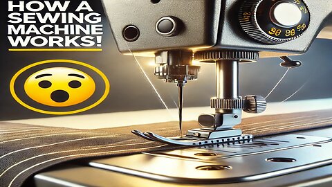 "How a Sewing Machine Really Works! 🧵🤯 | #Shorts"