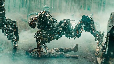 Elite Soldiers End Up as Lab Rats After Being Sent on a Remote Island to be Hunted by AI Robots.