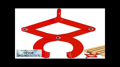 VEVOR 2T Pallet Puller Steel Single Scissor Red Pallet Puller Clamp 4409 Review