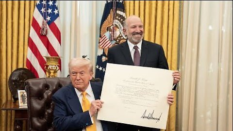 Ceremonial Swearing In of Secretary of Commerce Howard Lutnick