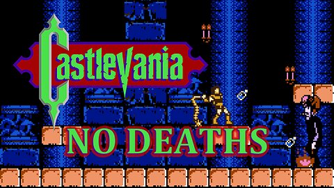 Castlevania (Nintendo Entertainment System) Longplay - 1 Life (4K 60fps)
