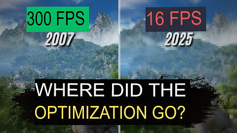How DLSS defeated optimization in games.