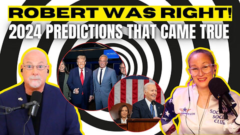 Robert's 2024 Predictions That CAME TRUE! Trump WINS, Hunter's Pardon & Biden Betrayal