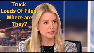 Attorney General Pam Bondi Says Truckload Of Jeffrey Epstein Files Arrived On Friday