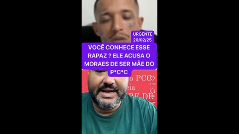 Decretado do Pcc faz acusações contra Alexandre de Moraes #xandao #moraes #franckespccc #frankdecr