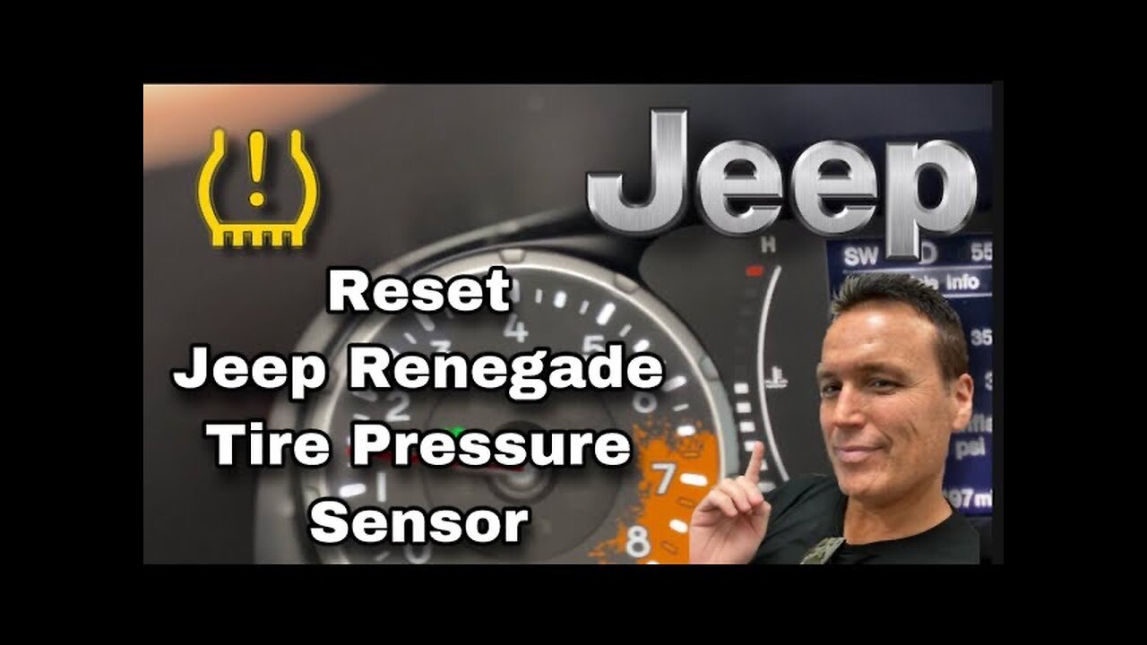 How to Reset Jeep Renegade Tire Pressure Sensor