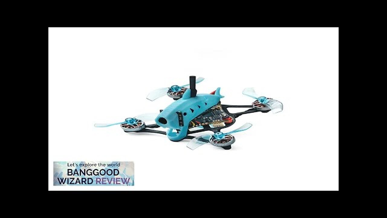 HGLRC Drashark 75mm 1.6 Inch F4 1S Toothpick FPV Racing Drone BNF Review