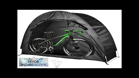 VEVOR Bike Cover Storage Tent 420D Oxford Portable for 2 Bikes Outdoor Review