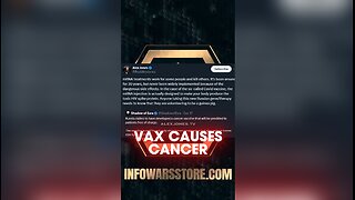 mRNA Vaccines Cause Cancer - Alex Jones on X