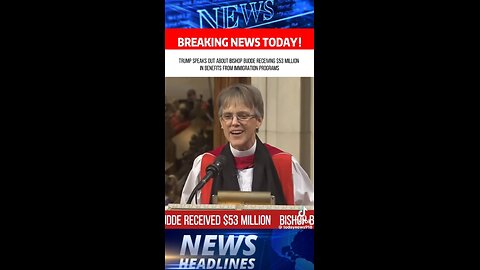 Bishop Marianne Budde received 53 million from Biden Admin for migrant resettlement…BITCH!!!