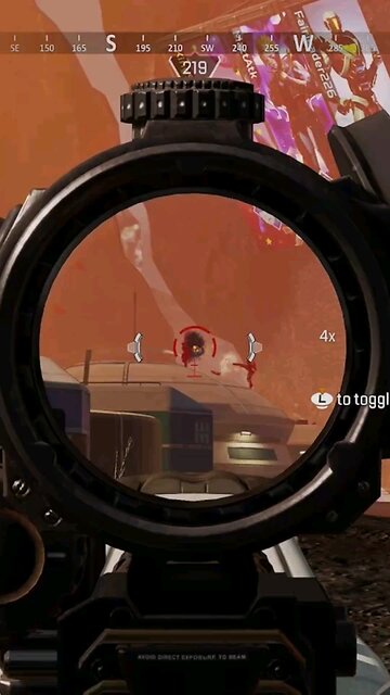 Suffocating in Apex Legends