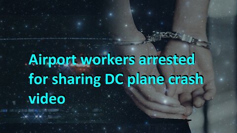 Airport Workers Were Arrested For Sharing DC Plane Crash Video