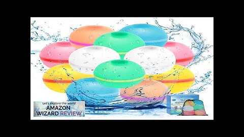 Reusable Silicone Water Balloons for Summer Kids & Adults Refillable Magnetic Review