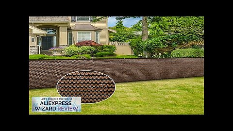 Privacy Fence Screen Garden Building Awning Balcony Privacy Fence Anti-UV Shade Cloth Review