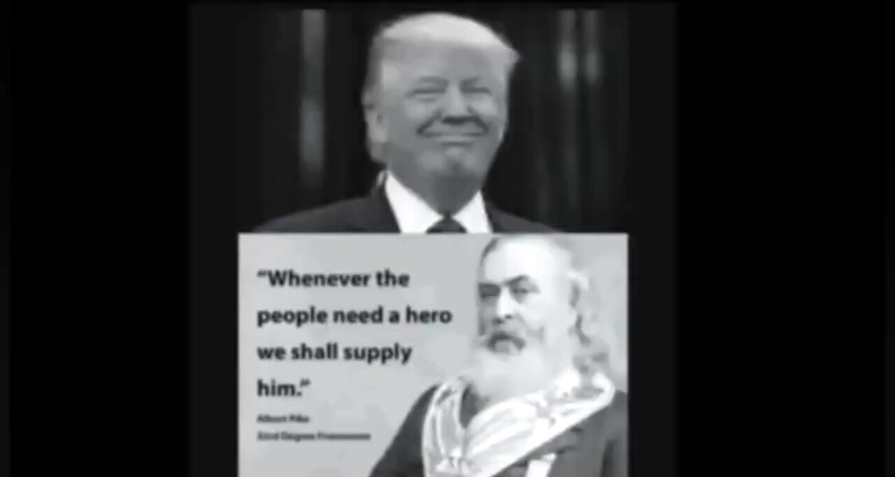 TRUMP CALLS FOR LUCIFERIAN FREEMASON ALBERT PIKE'S STATUE TO BE RESTORED. ☠️