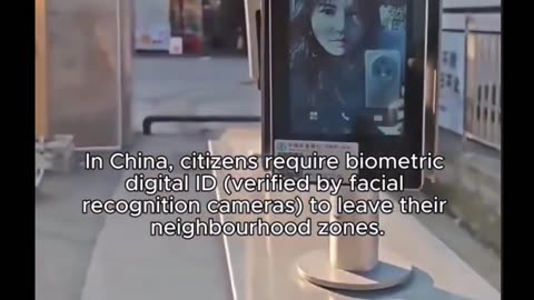 Digital prison in China 🤯😡🤬 that’s what the globalist wants to do everywhere in the world. 🤦‍♂️ In China, citizens require biometric digital ID (verified by facial recognition cameras) to leave their neighbourhood zones.