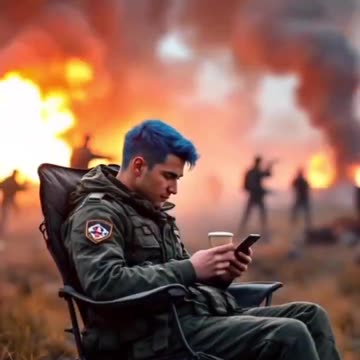 Die K.I. zeigt uns, wie Krieg mit unserer jetzigen Generation aussehen könnte