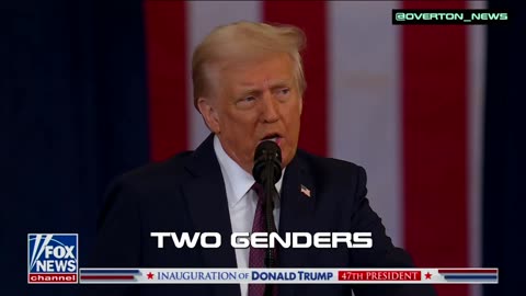 Trump Declares Only Two Genders Official Policy