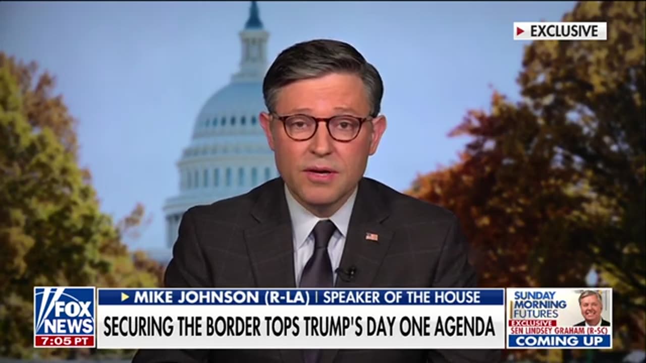 Speaker Johnson reveals how Trump wants Congress to handle the first hundred days