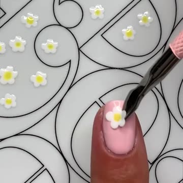 Flower Nail Art
