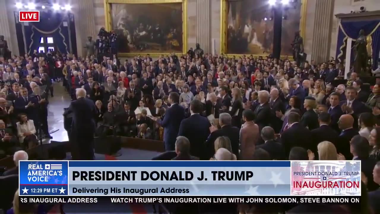 TRUMP FULL INAUGURATION SPEECH