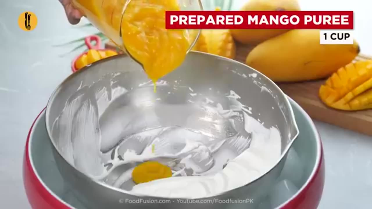 Mango Cream Recipe By Food Fusion