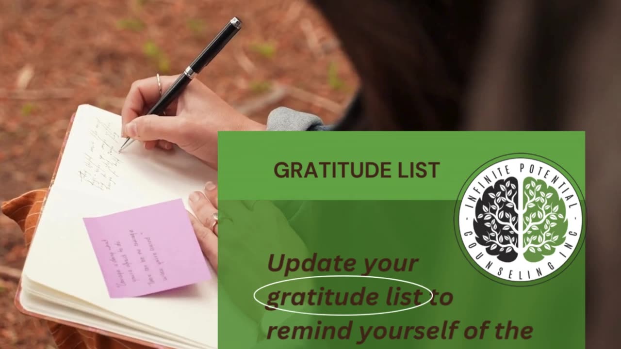 Gratitude list