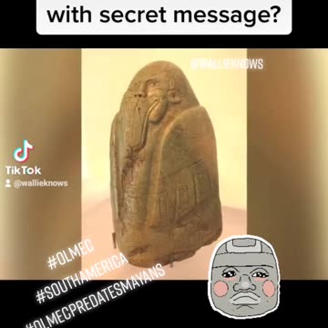 2500 year old statue with a secret stort