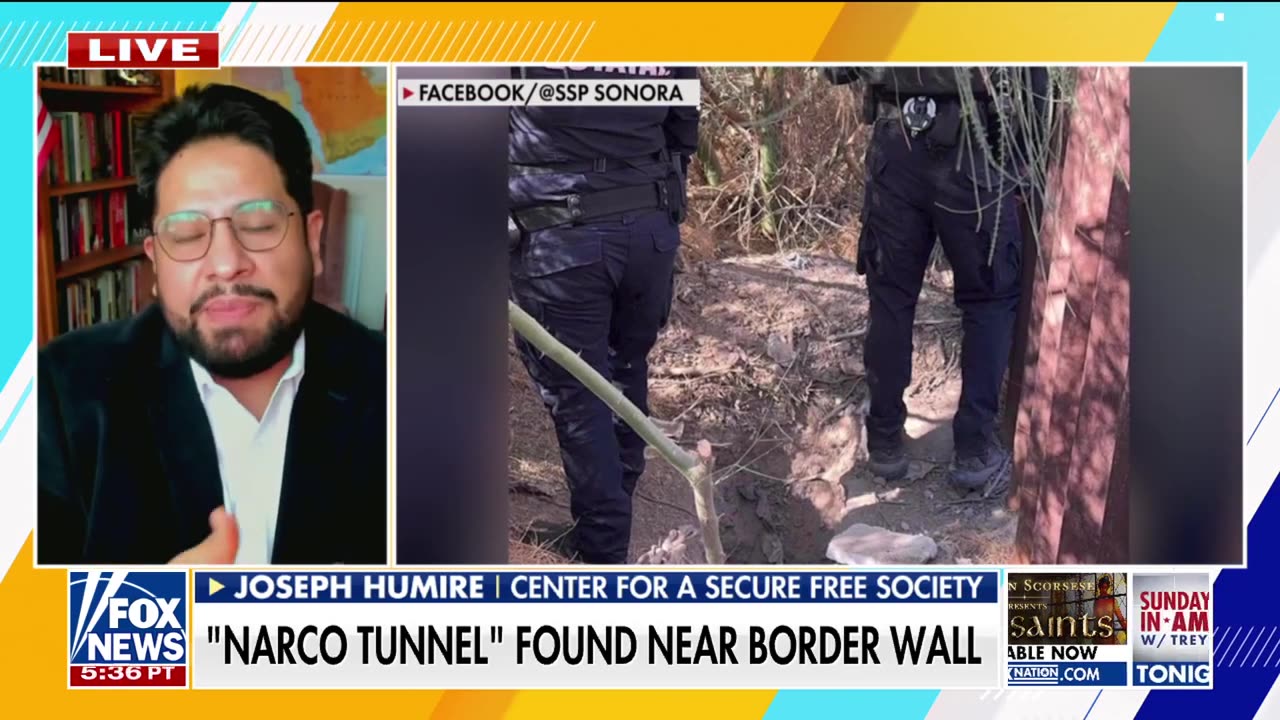 Officials uncover secret drug tunnel near border wall