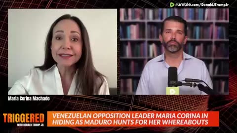 Triggered with Maria Corina Machado - My Father Revokes Biden-Maduro Oil License 2-26-25
