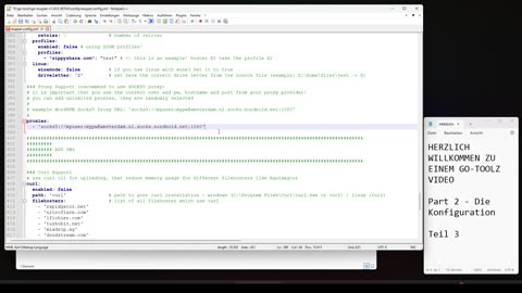[Tutorial 02] Go-Reupper Konfiguration Part 03