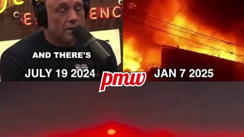 JOE ROGAN PREDICTED THE CALIFORNIA FIRES