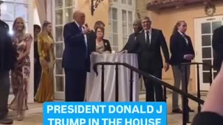 General Flynn, Mike Tyson, Ted Nugent spotted at Mar-a-Lago w/ President Trump 2/18/25