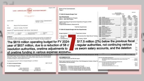 Fact Check: LA Mayor Karen Bass Did NOT Slash LAFD Budget Before 2025 Wildfires -- Increased by 7%