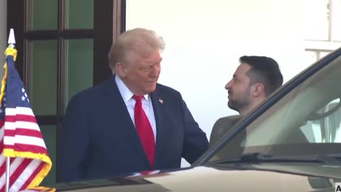 🇺🇸👀🇺🇦 Trump personally met Zelensky!