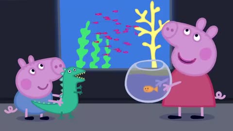 Peppa Visits The Aquarium!