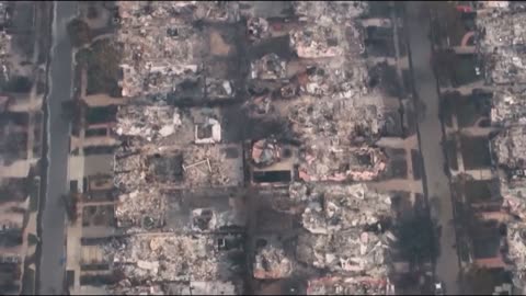 Drone Footage Shows HUGE Swaths of LA COMPLETELY incinerated Under Democrat "Leadership."