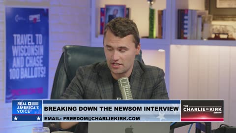 The Power of Our Movement: Gavin Newsom's Son is a Charlie Kirk Fan?!