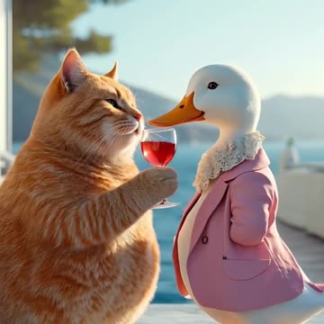 New trending cat ai video