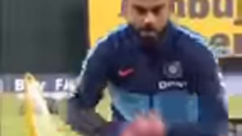 😂Virat Kohli mimicking guess whom Cricket funny