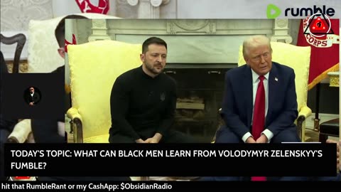 What Can Black Men Learn From Volodymyr Zelenskyy's Fumble?