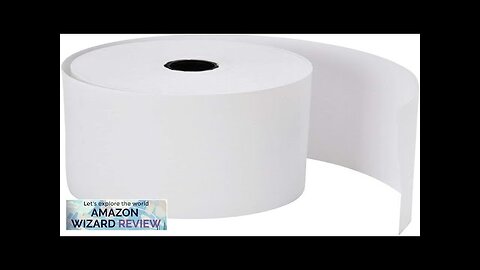 3-1/8" (80mm) X 230' (3"dia.) Cash Register Thermal Paper Case of 50 Review