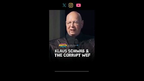 Klaus Schwab & the corrupt WEF